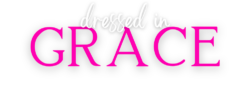 Dressed in Grace Text Logo